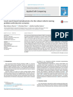 Local Search Based Metaheuristics For The Robust Vehicle Routing Problem With Discrete Scenarios