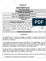 Matematicas Guia 10 y 11 Ciclo V