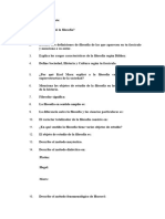 Cuestionario Del Trabajo Practico de Filosofia