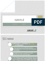 Nestlé: Group - 7