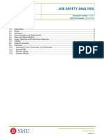 EHS Q-001 Job Safety Analysis V1