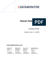 Ryanair Holdings, PLC SWOT Analysis