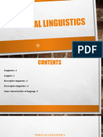 Linguistics 181006080848