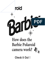 Polaroid 600 Barbie Camera - User Guide