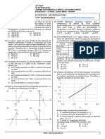 4 - Bimestre - 3ANO - Lista de Exercicios de Matematica - Recuperacao Final