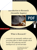 Nature of Research