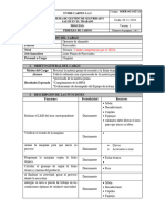 Perfil Coordinador de Empaque Procesados