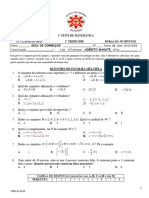 1º Teste - 11 LETRAS (Guia de Correcção)