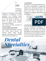 Dental Specialties