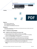 4 11.5.2.4. Configuring A Linksys Router SD