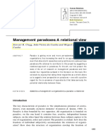 Clegg Et Al 2002 Management Paradoxes A Relational View