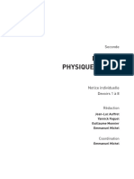 Devoirs Physique-Chimie: Seconde