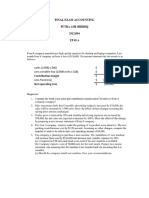 FINAL EXAM ACCOUNTING - Putra Ash Shiddiq - 29121094 - YP65A