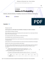 Ib Aahl - Topic 4 p3 - RV Questionbank