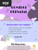 Control Prenatal