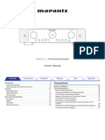 Marantz Cinema 70s Owners Manual (En)