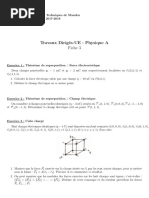 Travaux Dirigés-UE: Physique A Fiche 3