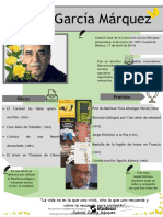 Infografia en Honor A Gabriel Garcia Marquez