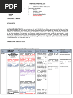 UNIDAD DE APRENDIZAJE 2 - CCSS 2° AeC