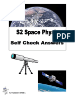 Space Physics Self Checks Answers