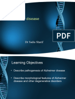 Alzheimer Disease Pathology