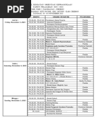 Jadwal Kegiatan Kemah SMK PGRI 2 Palimanan