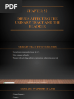 Chapter 52 Urinary Tract Bladder Agents