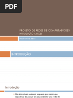 Aula 01 - Redes de Comunicação de Dados