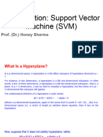 Support Vector Machine (SVM)