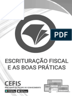 Curso Escrituração Fiscal e As Boas Práticas.