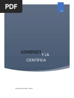 Administración Empírica y La Científica