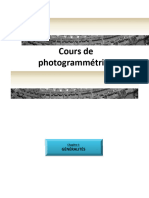 Cours 01 de Photogrammétrie