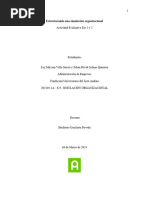 Corrección Estructurando Una Simulación Organizacional