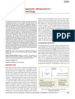 The Safe Use of Diagnostic Ultrasound in Obstetrics and Gynecology