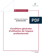 Conditions Generales Creation Espace Pro