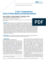 2023 IEEE Machine-Generated - Text - A - Comprehensive - Survey - of - Threat - Models - and - Detection - Methods