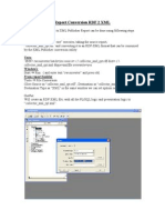 RDF To XML Conversion