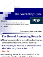 The Accounting Cycle