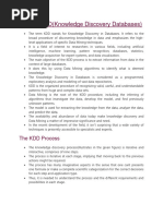 KDD Process Mode Framework