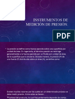 Instrumentos de Medición de Presión