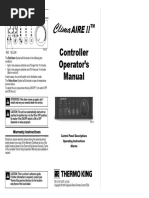 Operator Manual - ClimaAIRE II - ENG