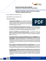 Noticiero Institucional Policía Nacional - 26 01 2019 Sábado