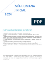 Presentación Curso de Ingreso Anatomia Humana 2024