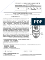 Teste 1 - 9ºANO 2023-2024 Versão 1