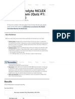 Practice Questions Fluids and Electrolytes