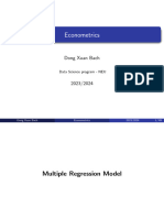 Chapter 3 Multiple Regression