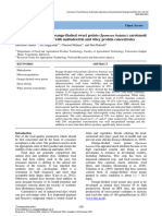 Microencapsulación de Carotenoide de Boniato de Pulpa Naranja y Concentrado de Proteína de Suero