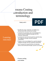 Process Costing E