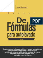 Formulas de Limpieza Automotriz