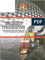 Guidelines On The Safe Use of Lifts and Escalators 2010